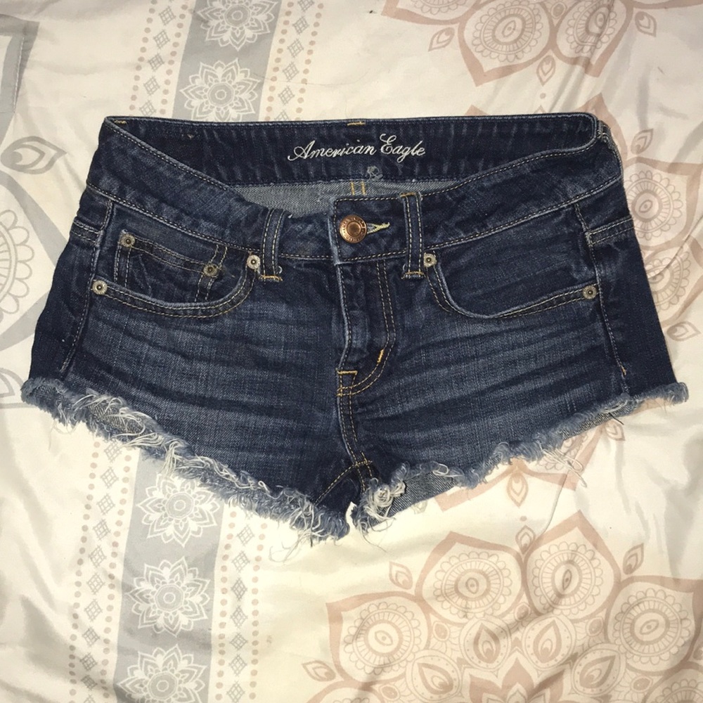 Denim cut offs- trade with @elisareid